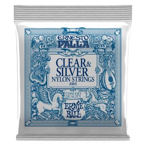 Ernie Ball Clear & Silver